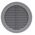 GRILLE VENTILATION D150, GRAY