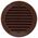 GRILLE VENTILATION D125 BROWN