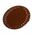 GRILLE METAL D160, BROWN