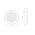 GRILLE VENTILATION D125, GRAY