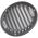 GRILLE METAL D125 GALVANIZED