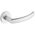 PROXIMA INOX DOOR HANDLE ON ROUND ROSET