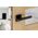 DOOR HANDLE QUBIK SQUARE BLACK UNIVERSAL