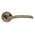 DOOR HANDLE ZORBA ANTIQUE BRASS