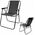 Πτυσσόμενη καρέκλα κάμπινγκ PLATINET KRZESŁO KAMPINGOWE SKŁADANE 52X44X75 CM FULL BLACK [45912]