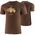 SS1265M Ανδρικό μπλουζάκι με κοντό μανίκι OUTDOOR WOOL PRO καφέ XL - GÓRY 11