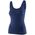 Γυναικείο αμάνικο μπλουζάκι COMFORT MERINO μπλε L
