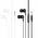 HOCO słuchawki przewodowe Jack 3,5 mm z mikrofonem M124 białe