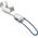 GSI Outdoors Łyżka turystyczna GSI Glacier Folding Spoon - blue Uniwersalny