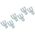 REALWEAR Κλιπς Κράνους για Honeywell North Zone 3 Ζεύγη HMT-1 HMT-1Z1