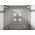 EFB 48,3εκ 19 ιντσών Serverschrank PRO MODULAR 42HE 800X1000 RAL 7035 Γκρι IP20 χωρίς πόρτες και πλευρικά πάνελ