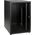 EFB 19 ιντσών ντουλάπα δικτύου OFFICE SERIE 12HE 600X600 RAL9005 Μαύρο IP20 πλήρως συναρμολογημένο και αποσυναρμολογούμενο γυάλινη πρόσοψη 30KG φορτίο