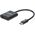 Προσαρμογέας ήχου MANHATTAN USB-C με θύρα φόρτισης Power Delivery USB-C αρσενικό σε θύρα ήχου USB-C και θύρα Power Delivery USB-C μαύρο