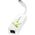 Προσαρμογέας TECHLY USB3.0 RJ45 Weiss USB Stecker Typ A am Kabel auf RJ45 Netzgeschwindigkeit 10/100/1000 MBit/s
