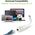 Προσαρμογέας TECHLY USB3.0 RJ45 Weiss USB Stecker Typ A am Kabel auf RJ45 Netzgeschwindigkeit 10/100/1000 MBit/s