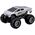 Auto Terenowe Off-Road RC Zdalnie Sterowane Srebrne 1:16 LEAN Toys