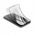 Υβριδικό γυαλί iPhone 16 PRO MAX FORCELL Flexible 5D μαύρο