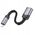 HOCO προσαρμογέας iPhone Lightning 8-pin (αρσενικό) σε USB (θηλυκό) 3.0 UA24 μαύρο