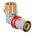 Diamond γωνία πρεσαριστή KOL-CH PEX-AL-PEX από ορείχαλκο 1/2"x20 FZZ-004.1/2X20.KOL-C