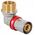Diamond γωνία πρεσαριστή KOL-CH PEX-AL-PEX από ορείχαλκο 1/2"x16 FZZ-004.1/2X16.KOL-C