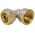 Diamond γωνία KOL-DZ, PEX-AL-PEX, ορείχαλκος 1"x32 FTN-005.1X32.KOL-D