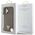 Etui Guess Grained Hot Stamp Peony       Triangle Logo MagSafe do iPhone 16 brązowy