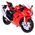 Μοντέλο MSZ 1:18 Suzuki GSX-R1000 κόκκινο 33174