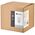 ELLA STRIPES Komplet 4 szklanek 400ml ze szkła borokrzemowego 7x5,6x14cm