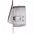 Φωτιστικό χωνευτό downlight 1.1W LED σε ασημί χρώμα Cet Navi 11-221-11.