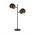 Markslojd Edgar 108691 επιτραπέζιο φωτιστικό 2x40W E14 μαύρο/χρυσό