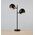 Markslojd Edgar 108691 επιτραπέζιο φωτιστικό 2x40W E14 μαύρο/χρυσό