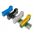 Μπάρα σύνδεσης Pawbol E.4136N χωρίς σπείρωμα 1x 2,5-25 mm2, 13x 1,5-2,5 mm2 μπλε