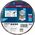 Szlifierka Bosch Bosch Expert fleece disc N880 Medium S, 125mm, sanding sheet (black, 5 pieces, for eccentric sanders)