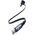 Ładowarka samochodowa Baseus Enjoyment Max z kablami USB-C+USB-C 60W Czarny