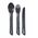 Ellipse Cutlery Set, Graphite
