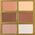 J.CAT BEAUTY_Symphony Face Obsession paleta do konturowania twarzy 102 Medium / Dark 27,5g