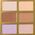 J.CAT BEAUTY_Symphony Face Obsession paleta do konturowania twarzy 101 Light / Medium 27,5g