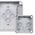 F-TRONIC Membrandåse 85x85x54mm IP66 hvid