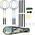 Nils Extreme Zestaw do badmintona Nils NRZ014 Steel
