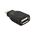 Adapter USB Qoltec USB-C - USB Czarny  (50396)