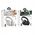 HOCO słuchawki bezprzewodowe bluetooth nagłowne ANC W53 Plus czarne