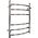 Στεγνωτήρας πετσετών WELLMER Classic 1000-8, 1000 x 500 mm, ανοξείδωτο ατσάλι, συμπεριλαμβάνεται.
