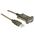 Καλώδιο DeLOCK 64073 παράλληλο Διαφανές 2 m USB Τύπου-A DB-9