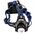 Φακός κεφαλής ENTAC, 5W, 4AA, Alu, 600 lm, εστίαση, μαύρο