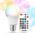 Λάμπα LED AVIDE, E27, A60, 9.7W (=60W), RGB, 2700K, 806 lm, ρυθμιζόμενη, 200 μοίρες, με τηλεχειριστήριο