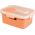 Curver Pojemnik na żywność prostokątny LUNCH KIT Smart to go Mix miętowy/ jasnoszary/ brzoskwiniowy 1,2L Curver
