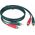 Kabel Klotz RCA (Cinch) x2 - RCA (Cinch) x2 2m czarny