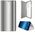 Θήκη Mocco Clear View Cover για Samsung Galaxy S23 Ασημί
