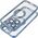 Θήκη GLAM για IPHONE 16e (SE 4 2025) μπλε
