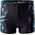 AquaWave KĄPIELÓWKI ATOS JR BLACK SCUBA BLUE LOGO PRINT 146